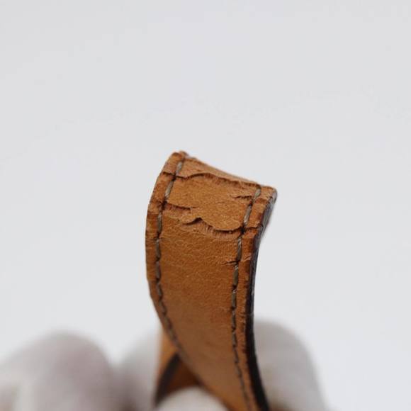 CELINE Macadam Canvas Hand Bag PVC Leather Brown Gold Auth 87429 - Picture 9 of 16